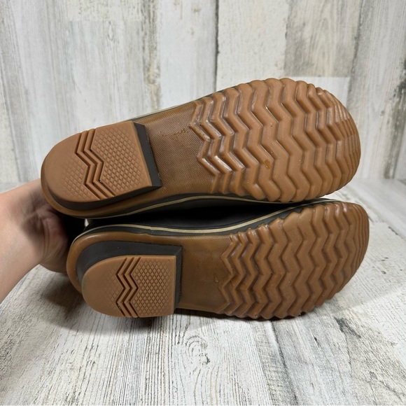 Sorel Women's Winter Fancy Lace Up II Mid Calf Brown Black Boots #1329 - Picture 9 of 10